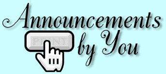 Announcements By You